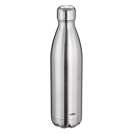 Cilio Butelka termiczna &quot;Elegante&quot; w kolorze srebrnym - 750 ml ze sklepu Limango Polska w kategorii Kubki termiczne - zdjęcie 180353110