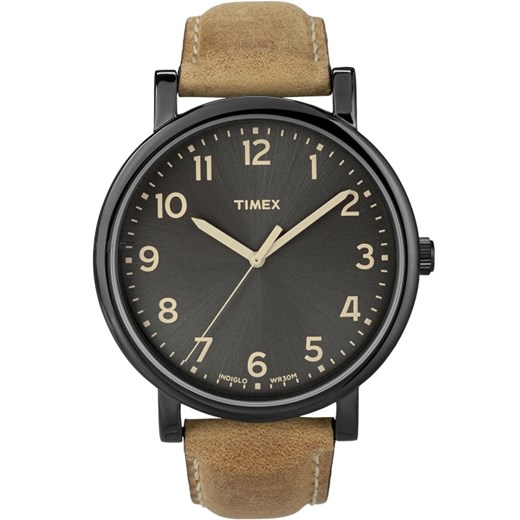 Zegarek TIMEX T2N677 - 3 lata gwarancji. Wysyłka GRATIS! happytime-com-pl brazowy skóra