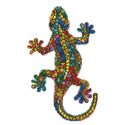 DIAMOND DOTZ Zestaw kreatywny &quot;Gekko Paua - Diamond Dotz®&quot; - 14+ ze sklepu Limango Polska w kategorii Zabawki - zdjęcie 180353981