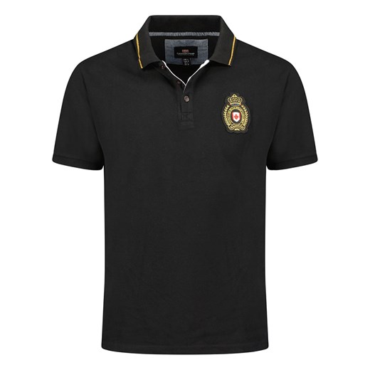 Canadian Peak Koszulka polo &quot;Kariteak&quot; w kolorze czarnym Canadian Peak M okazja Limango Polska