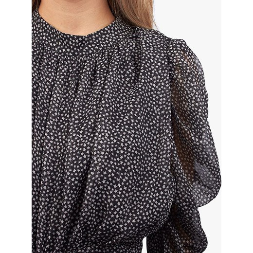 Sukienka Pepe Jeans z długim rękawem mini z okrągłym dekoltem 