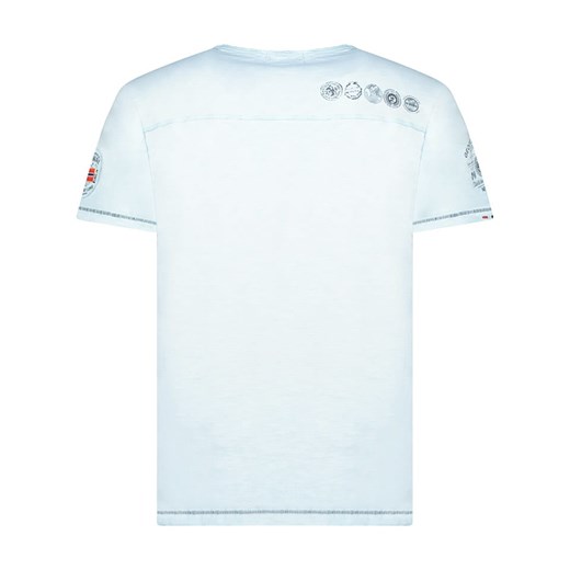 T-shirt męski Geographical Norway z bawełny 