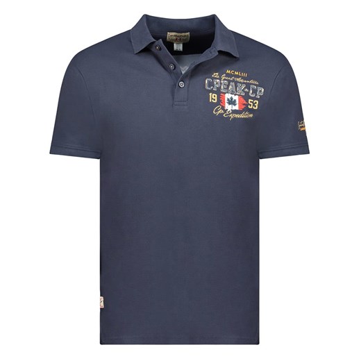 Canadian Peak Koszulka polo &quot;Kapucineak&quot; w kolorze granatowym ze sklepu Limango Polska w kategorii T-shirty męskie - zdjęcie 180354833