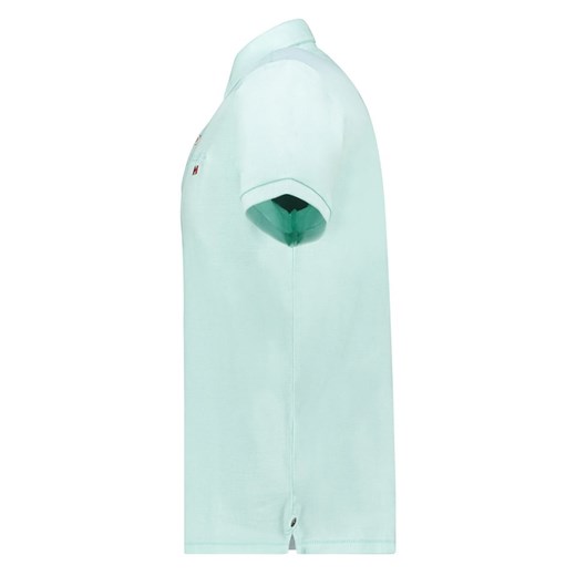 Canadian Peak t-shirt męski bawełniany niebieski z krótkimi rękawami casual 