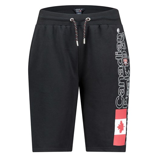 Canadian Peak Bermudy dresowe &quot;Pogoeak&quot; w kolorze czarnym ze sklepu Limango Polska w kategorii Spodenki męskie - zdjęcie 180354861