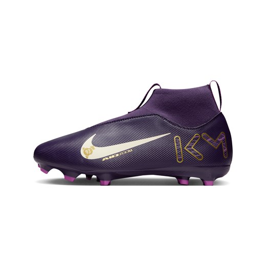 Korki piłkarskie typu high top na różne typy nawierzchni dla małych/dużych dzieci Nike Jr. Mercurial Superfly 10 Academy „Kylian Mbappé” - Fiolet ze sklepu Nike poland w kategorii Buty sportowe dziecięce - zdjęcie 180356182