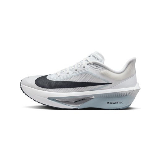 Męskie buty startowe do biegania po asfalcie Nike Zoom Fly  6 - Biel Nike 45.5 Nike poland
