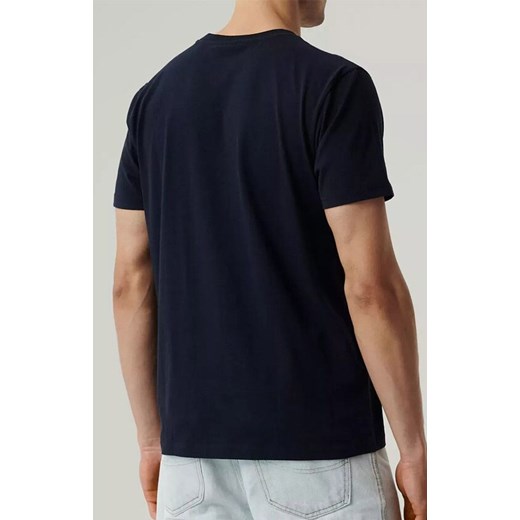Atlantic t-shirt męski NMT-033-GRANATOWY, Kolor granatowy, Rozmiar S, ATLANTIC ze sklepu Primodo w kategorii T-shirty męskie - zdjęcie 180358363