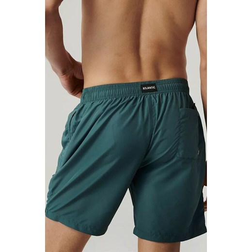Atlantic szorty kąpielowe KMB-223-SZMARAGDOWY, Kolor szmaragdowy, Rozmiar L, ATLANTIC ze sklepu Intymna w kategorii Kąpielówki - zdjęcie 180359040