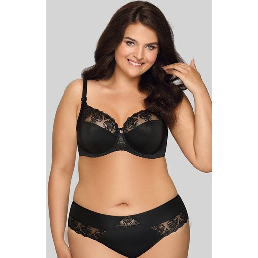 Figi damskie brazyliany czarne AV 1922/B, Kolor czarny, Rozmiar S, Ava ze sklepu Intymna w kategorii Majtki damskie - zdjęcie 180359122