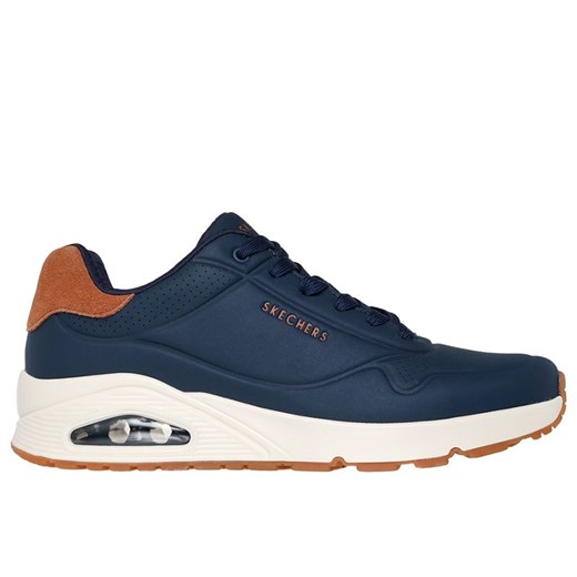 Buty Skechers Uno Suited On Air 183004NVY - granatowe ze sklepu streetstyle24.pl w kategorii Buty sportowe męskie - zdjęcie 180359273