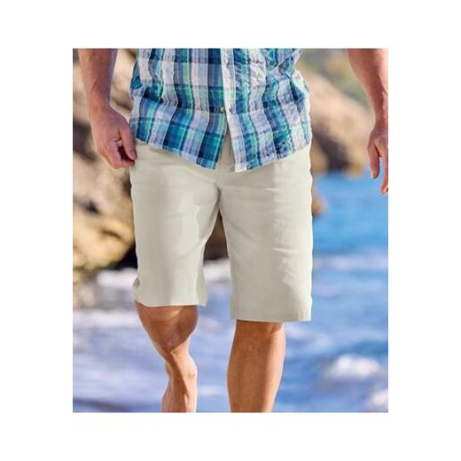 Bawełniane bermudy typu chino ze stretchem ze sklepu Atlas For Men w kategorii Spodenki męskie - zdjęcie 180361704