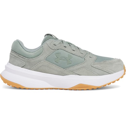 Damskie buty treningowe Under Armour UA W Edge Suede - zielone ze sklepu Sportstylestory.com w kategorii Buty sportowe damskie - zdjęcie 180365212
