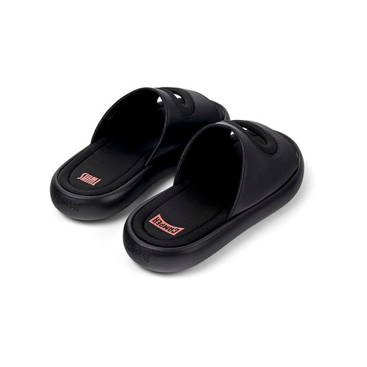 Camper klapki męskie tkaninowe bez zapięcia 