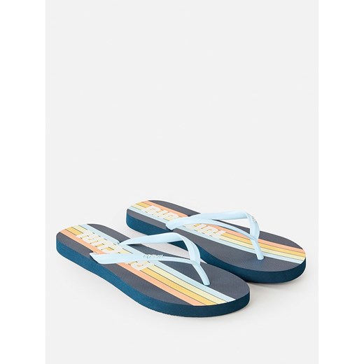 Rip Curl Japonki w kolorze granatowo-żółtym ze sklepu Limango Polska w kategorii Klapki damskie - zdjęcie 180370262