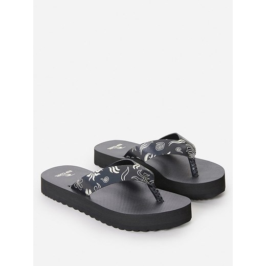 Rip Curl Japonki w kolorze czarnym ze sklepu Limango Polska w kategorii Klapki damskie - zdjęcie 180370264