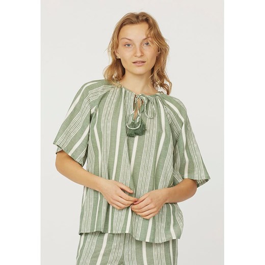Bluzka damska Sister'S Point z krótkim rękawem casual 