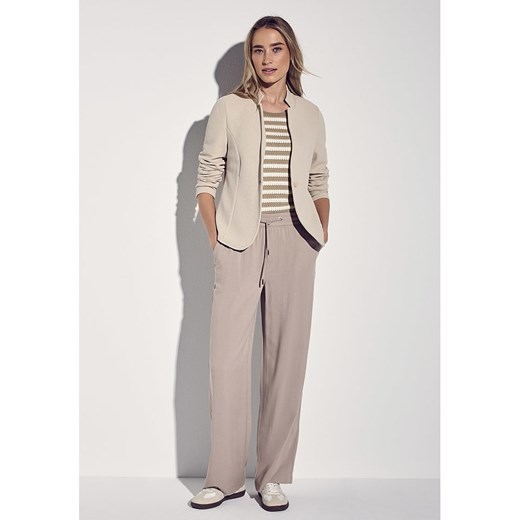 Bluzka damska Street One w paski z krótkim rękawem z okrągłym dekoltem 