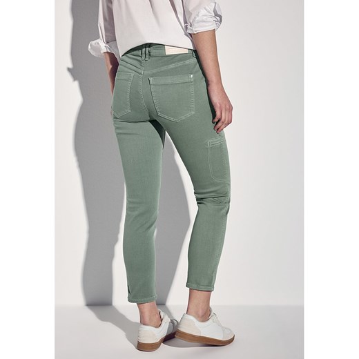 Street One Spodnie - Skinny fit - w kolorze khaki Street One W30/L28 Limango Polska okazja