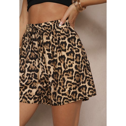 Szorty Renee brązowe 