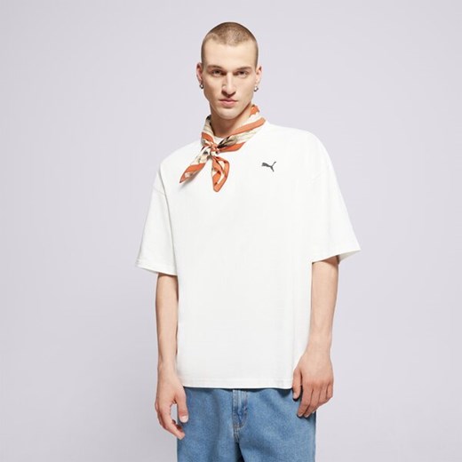 PUMA T-SHIRT WARDROBE ESS OVERSIZED TEE ze sklepu Sizeer w kategorii T-shirty męskie - zdjęcie 180372154