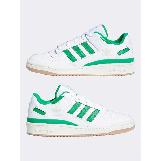 adidas Sneakersy w kolorze biało-zielonym ze sklepu Limango Polska w kategorii Buty sportowe męskie - zdjęcie 180372933