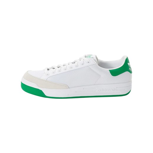 adidas Skórzane sneakersy &quot;Rod Laver&quot; w kolorze biało-zielonym ze sklepu Limango Polska w kategorii Buty sportowe damskie - zdjęcie 180373441