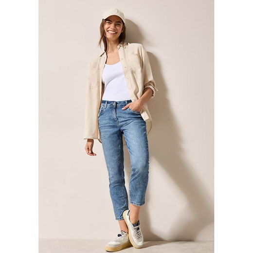 Cecil Dżinsy - Slim fit - w kolorze niebieskim ze sklepu Limango Polska w kategorii Jeansy damskie - zdjęcie 180373744