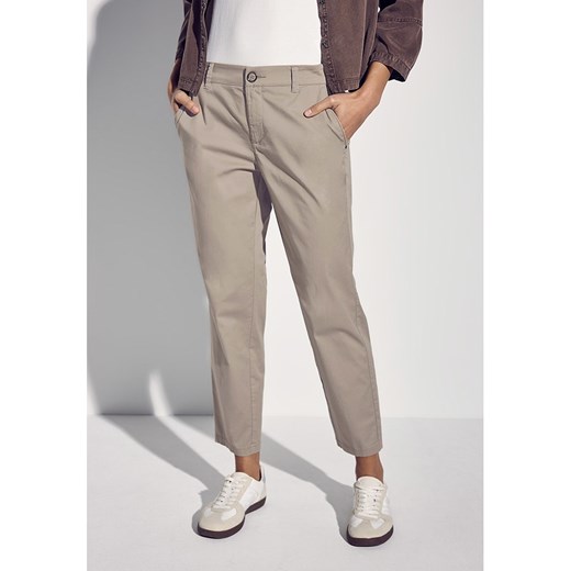 Street One Spodnie w kolorze beżowym Street One W42/L28 okazja Limango Polska