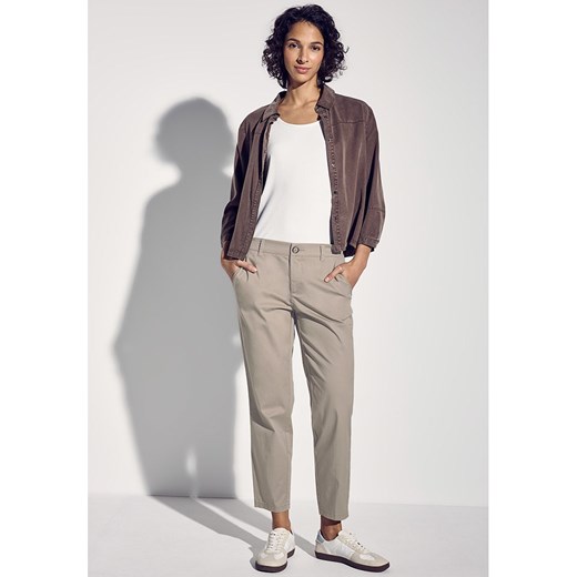 Street One Spodnie w kolorze beżowym Street One W40/L28 okazja Limango Polska