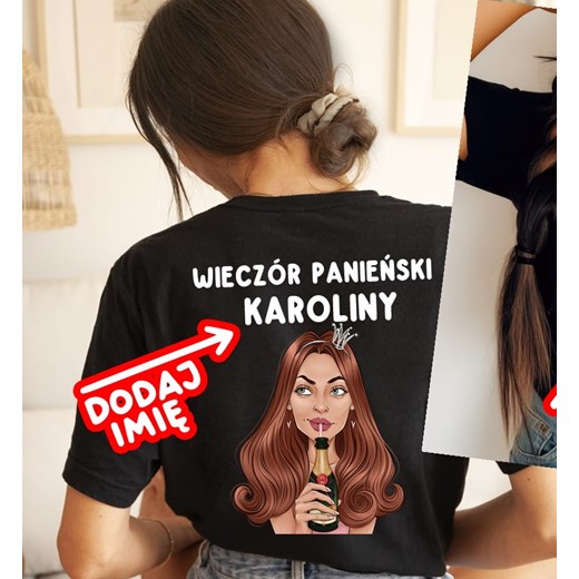 Koszulki na wieczór panieński z imionami - Z RUDYMI WŁOSAMI ze sklepu Time For Fashion w kategorii Bluzki damskie - zdjęcie 180373891
