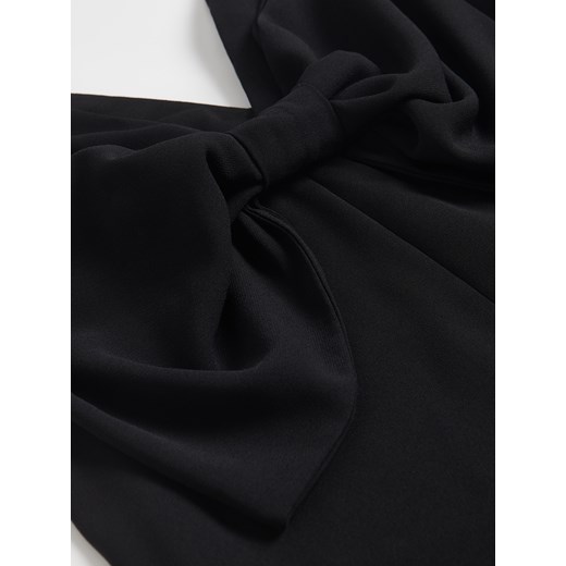 Reserved - Sukienka kokardą na plecach - czarny Reserved XXL Reserved