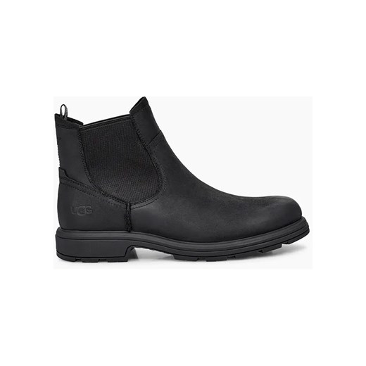 UGG Skórzane sztyblety &quot;Biltmore&quot; w kolorze czarnym ze sklepu Limango Polska w kategorii Buty zimowe męskie - zdjęcie 180376784