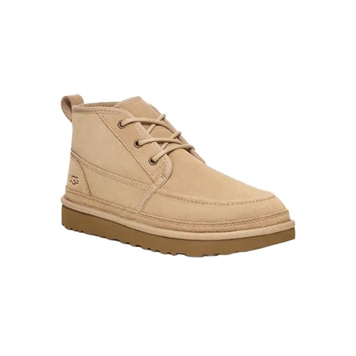 UGG Skórzane botki &quot;Neumel&quot; w kolorze beżowym ze sklepu Limango Polska w kategorii Buty zimowe męskie - zdjęcie 180376792