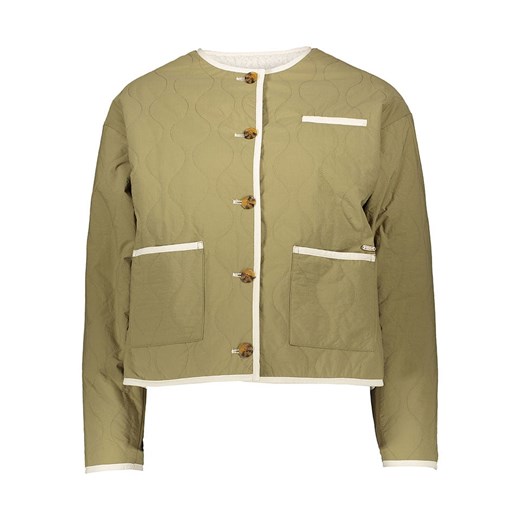 Scotch &amp; Soda Dwustronna kurtka w kolorze zielono-kremowym ze sklepu Limango Polska w kategorii Kurtki damskie - zdjęcie 180376942