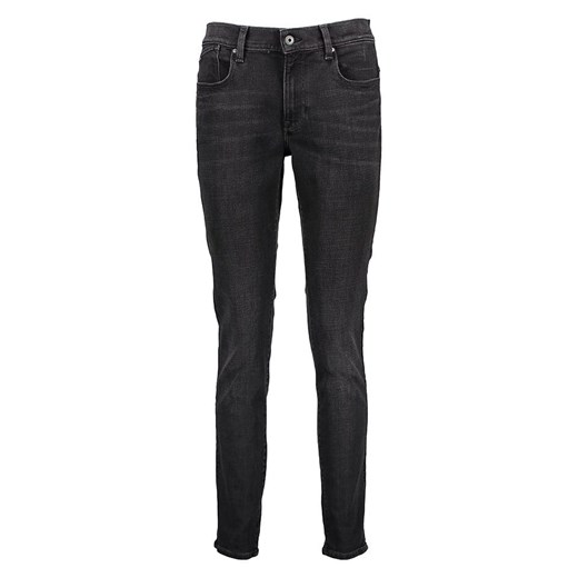G-Star Dżinsy &quot;Lhana&quot; - Skinny fit - w kolorze antracytowym ze sklepu Limango Polska w kategorii Jeansy damskie - zdjęcie 180377281