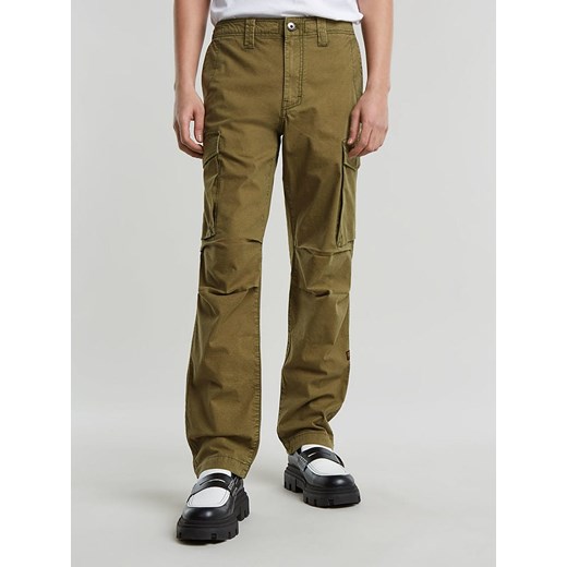 G-Star Bojówki - Regular fit - w kolorze khaki ze sklepu Limango Polska w kategorii Spodnie męskie - zdjęcie 180377882