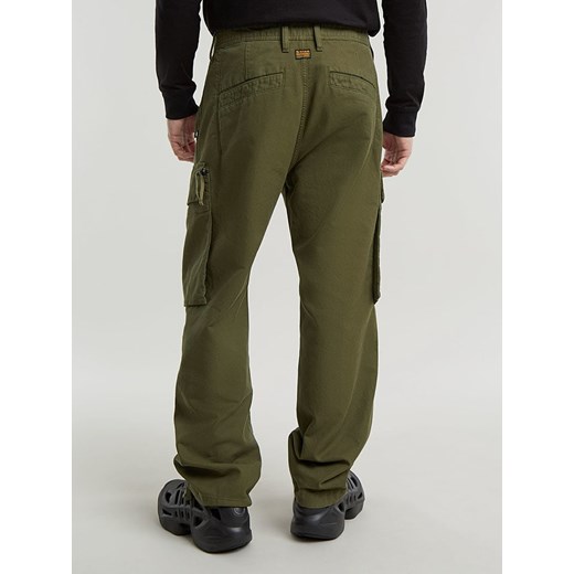 G-Star spodnie męskie zielone casual 