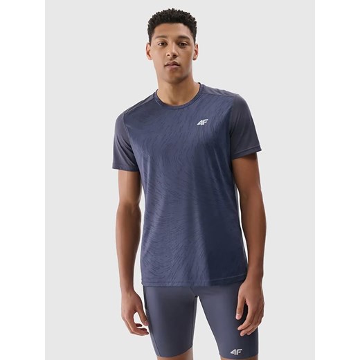 4F Koszulka sportowa w kolorze granatowym ze sklepu Limango Polska w kategorii T-shirty męskie - zdjęcie 180378304