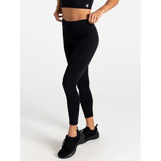 Dare 2b Legginsy sportowe &quot;Influential II&quot; w kolorze czarnym ze sklepu Limango Polska w kategorii Spodnie damskie - zdjęcie 180378341