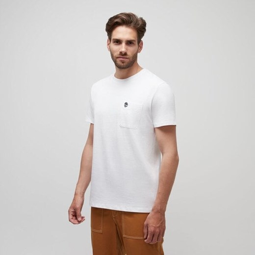 TIMBERLAND T-SHIRT CHEST POCKET SHORT SLEEVE TEE ze sklepu Timberland w kategorii T-shirty męskie - zdjęcie 180379601