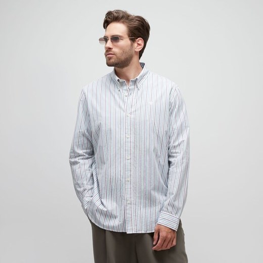 TIMBERLAND KOSZULA STRIPED SHIRT WHITE YD ze sklepu Timberland w kategorii Koszule męskie - zdjęcie 180379621