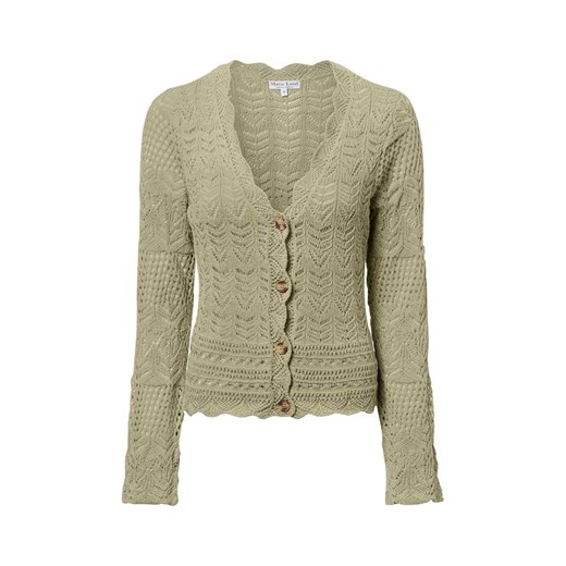 Marie Lund Kardigan damski Kobiety dzianina grubo tkana groszkowy wypukły wzór Marie Lund XXL wyprzedaż vangraaf