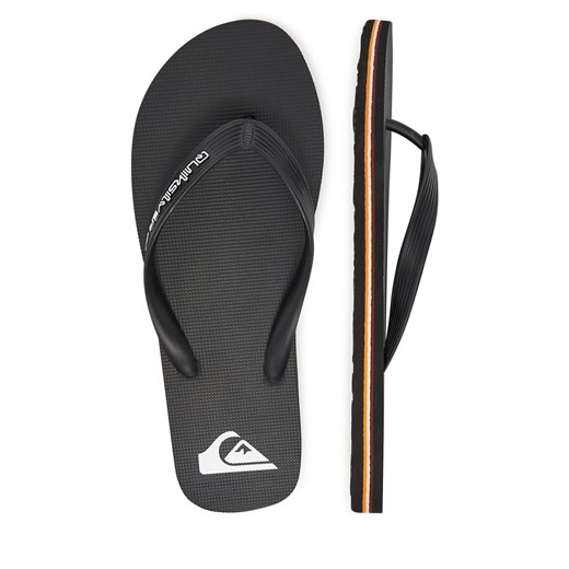 Japonki Quiksilver 839474 Czarny ze sklepu eobuwie.pl w kategorii Klapki męskie - zdjęcie 180384842