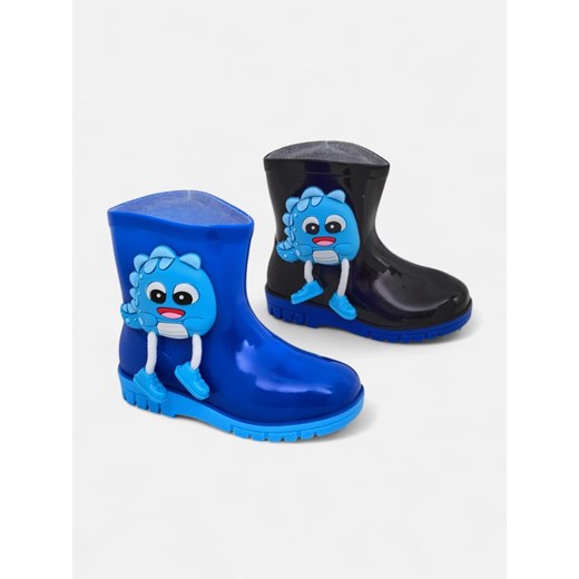 Royalfashion Kalosze dziecięce z potworkiem Zeus ze sklepu royalfashion.pl w kategorii Kalosze dziecięce - zdjęcie 180388261