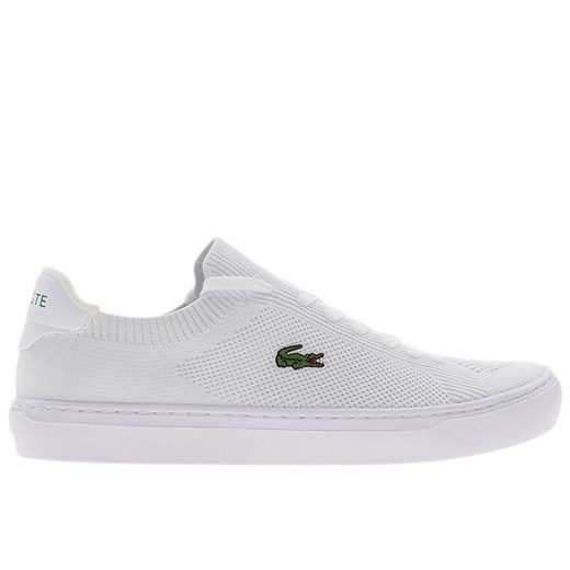 Buty męskie Lacoste La Piquee 749CMA0004-21G - białe ze sklepu streetstyle24.pl w kategorii Trampki męskie - zdjęcie 180389462