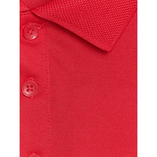 Męska koszulka polo 4F 4FRSS25TPTSM633 - czerwona ze sklepu Sportstylestory.com w kategorii T-shirty męskie - zdjęcie 180392430