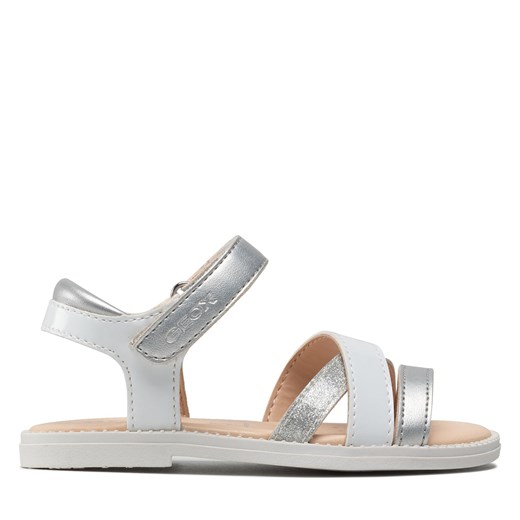 Sandały Geox J S.Karly G. D J5235D 002BJ C1000 M Srebrny Geox 24 eobuwie.pl