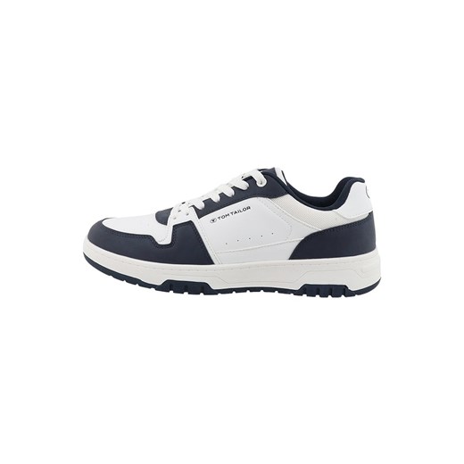 Tom Tailor Sneakersy w kolorze biało-granatowym ze sklepu Limango Polska w kategorii Buty sportowe męskie - zdjęcie 180393740