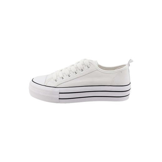 Tom Tailor Sneakersy w kolorze białym ze sklepu Limango Polska w kategorii Buty sportowe damskie - zdjęcie 180393764